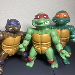 2013 TMNT Leonardo Donatello Raphael Figure Lot Teenage Mutant Ninja Turtles
