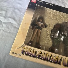 1998 BANDAI FINAL FANTASY VII COLLECTIBLE EDITION #3700 TOY FIGURE SET – NOMURA