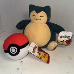 New Pokemon Snorlax Plush Doll Stuffed Toy Kids Official Licensed Authentic