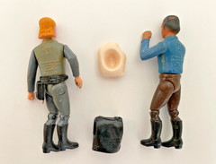 1975 Carolina Enterprises Legends of the West Wyatt Earp & Wild Bill Hickok Figs