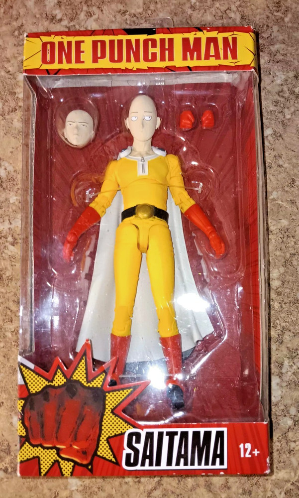 One-Punch Man – Saitama figure – McFarlane Toys (2019) new boxed SEE DESCRIPTION