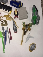 Power Rangers Parts And Weapons Lot And Others 90s Toys Parts
