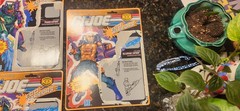 G.i. Joe Set Of 7 Eco Warriors Full Cardbacks 1991 Uncut