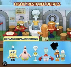 SpongeBob SquarePants Minifigures Lot Area X New