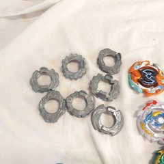 Random Lot of Beyblade Metal & Plastic Parts Pieces