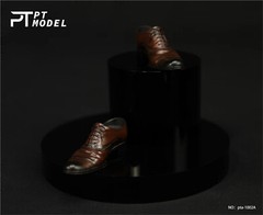 PTMODEL 1/6 PTA-1002 Magnetic Leather Shoes Model Fit 12” Body Figures
