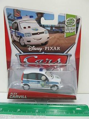 Disney PIXAR Cars World Grand Prix – WGP – ALEX CARVILL Die Cast Car – Ages 3+