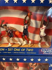 Starting Lineup 1996 Edition Dream Team USA Basketball COMPLETE #1 + #2 SETS