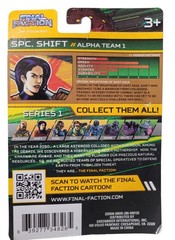 Final Faction Alpha Team 1 Action Figures Acrm Shift Torn Steadfast Steel Amri