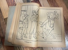 1956 Buster Crabbe Captain Gallant Coloring Book Tarzan Buck Rogers Flash Gordon