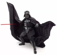 SU-DV-CPBS: 1/12 Black Fabric wired cape & robe for Star Wars 6″ Darth Vader