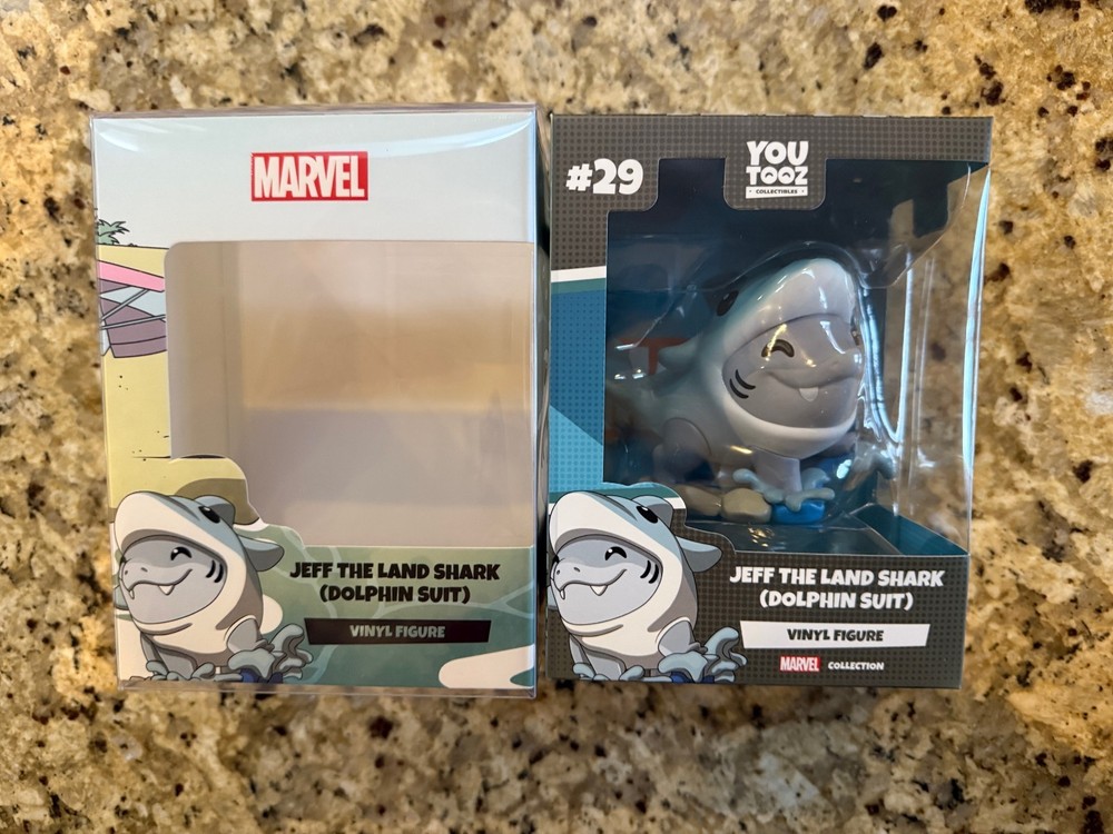 YouTooz Marvel Companions Jeff the Land Shark Dolphin Suit Vinyl Figure #29