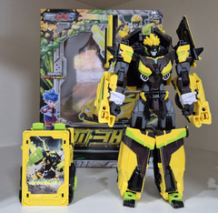 Metal Cardbot S SPARKBIT Transformer Robot Sports Car Korean Toy