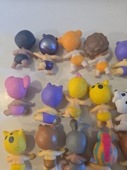 TWOZIES LOT of 42 Babies Moose Dolls Minis Miniature Figures Animals Season 1&2