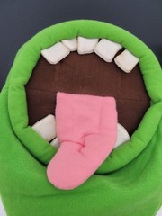 Vintage 1986 Kenner The REAL Ghostbusters Slimer (Green Ghost) Plush Puppet RARE