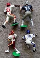 NFL Starting Lineup Action Figures Rypien, Garrett, Lilly, Jones. SET Of 4