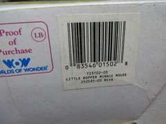 boppers 1990’S MISS PIGGY DONALD DUCK MINNIE MOUSE – repairs required