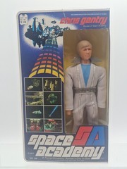RARE Vintage Aviva 1977 Space Academy Chris Gentry Action Figure in Box~No hands