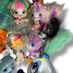 Disney Princess Palace Pets Furry Tail Friends Figures – Lot of 9 Brushable