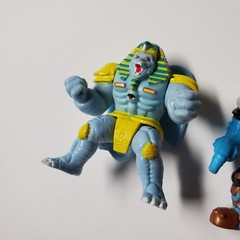 LOT Vtg Mighty Morphin Power Rangers King Sphinx Squatt Space Alien Figure 1993