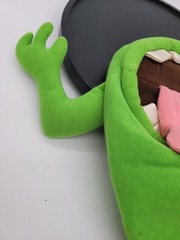 Vintage 1986 Kenner The REAL Ghostbusters Slimer (Green Ghost) Plush Puppet RARE