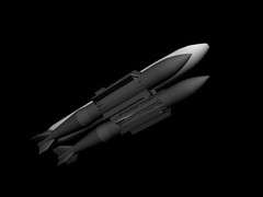 1:48 scale B-21 Raider-Stealth Bomber Model Kit-Disassembled and Unpainted
