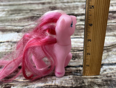 My Little Pony Jewel Pony Pink Valenshy G3 Hasbro 2004 Pink and White Mane