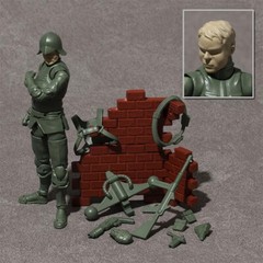MegaHouse 1/18 G.M.G.-PRO ZEON SOLDIER Z02 GUNDAM 100mm PVC Action Figure