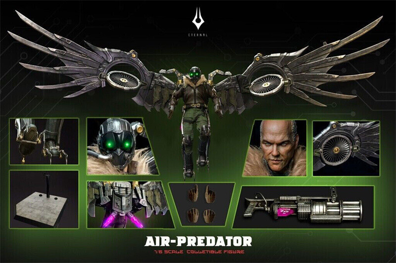 New Eternal toys ET-X7 Sky Scavenger Vulture Adrian Toomes 12″ Figure Model