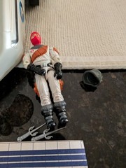 GI Joe 1987 Cobra Wolf 100% Complete With Box Driver Blueprints Minty Condition
