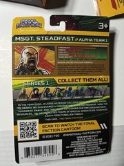Lot Of 4: Final Faction Alpha Team 1 Action Figures & 1 Arrow ATV Kit New