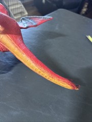 DRAGON 18” Long Red/Orange 2018 Polyester Material Toys R Us Rare SEE PHOTOS