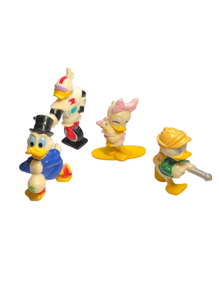 Vintage 1991 Kellogg’s Disney Duck Tales PVC Figures Complete Set of 4