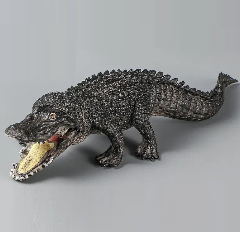 Alligator Crocodile Wild Animal Toy PVC Action Figure Doll Kids Toys Party Gifts