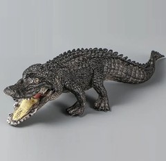 Alligator Crocodile Wild Animal Toy PVC Action Figure Doll Kids Toys Party Gifts