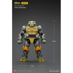 HiPlay JOYTOY TMNT-Leatherhead & Metalhead 1/18 Scale Action Figure