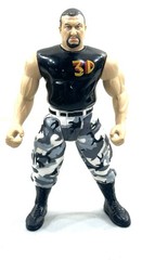 WWE Jakks BCA Road To Wrestlemania Bubba Ray Dudley Wrestling Figure With Shovel