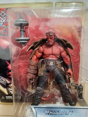 Mezco Hellboy 1.5 Figure w/ Dumbell MOC SEALED New
