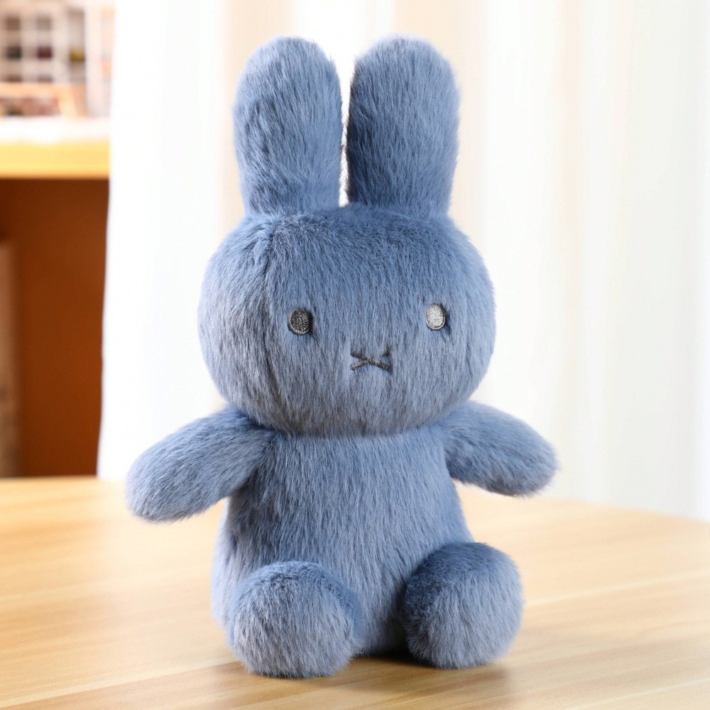 Cute Miffy Rabbit Plush Toy Soft Bunny Stuffed Animal Doll Sitting 25cm Gift