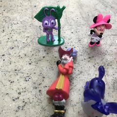 Disney Figure Toy Lot – Nice Variety PVC Cake Toppers Vintage & Modern Fast Ship