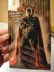 Todd McFarlane Spawn Special Edition Figure Todd The Bum NOS and promo Card