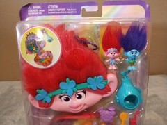 Polly Pocket DreamWorks Trolls Compact Playset With Poppy & Branch