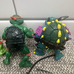 Teenage Mutant Ninja Turtles 80-90s Mixed Figures Weapons TMNT