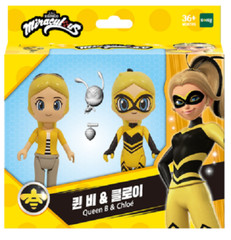 Miraculous Ladybug Character Figure Doll- Cat Noir Rena Rouge Queen Bee