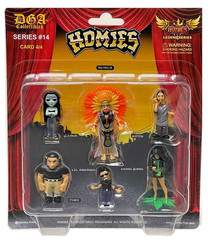 1.75 INCH D.G.A. HOMIES SERIES 14 CARD #4 COMPLETELY OUT OF PRODUCTION NEW!!!!!!