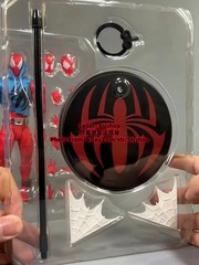 Hot-New Mess Toys Scarlet Hero Spider-Man Blue Suit 1/12 Action Figure US STOCK