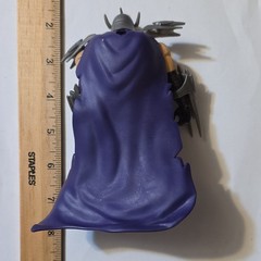 Playmates TMNT Shredder Action Figure w/ Purple Cape Black Gray Purple 7 in