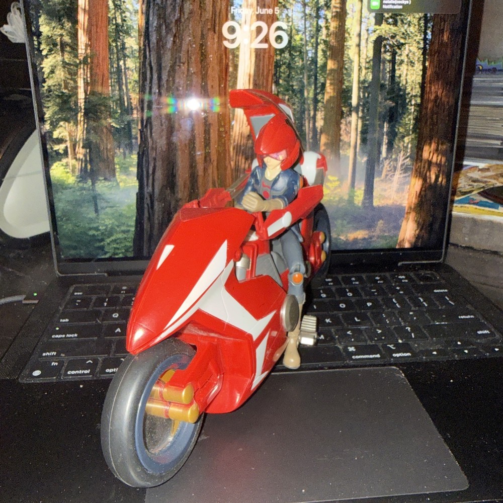 Yu-Gi-Oh! 5D’s 2009 Dual Runner D Wheel Yusei Fudo Figure