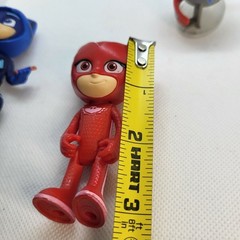 PJ Masks Catboy Owlette PJ Robot Luna Lot Figure Just Play 4 Figures Set 3″