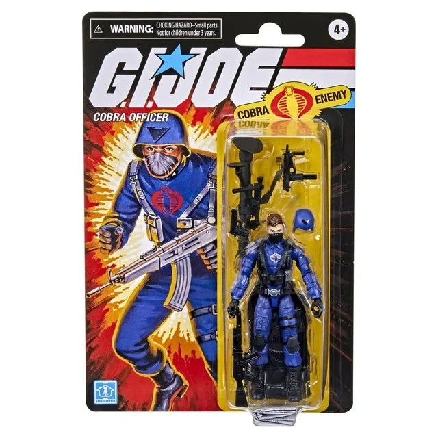 G.I. Joe: Retro Collection Cobra Officer Kids Toy Action Figure